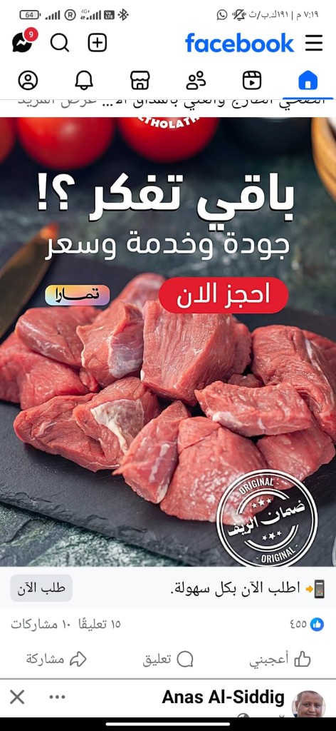 خروف أسترالي 10 كيلو
